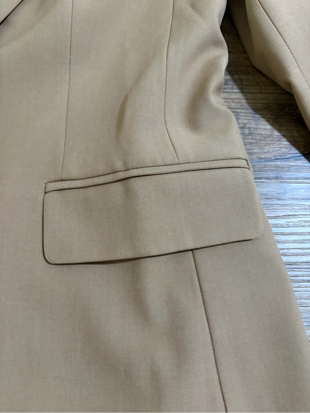 NWOT Banana Republic Factory Sculpted Blazer- size Petite 4 - Picture 6 of 7